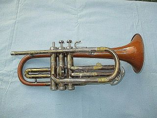 Vintage Conn Trumpet Shooting Star 991339 Copper Clone Usa 1960 - 1985 Rare