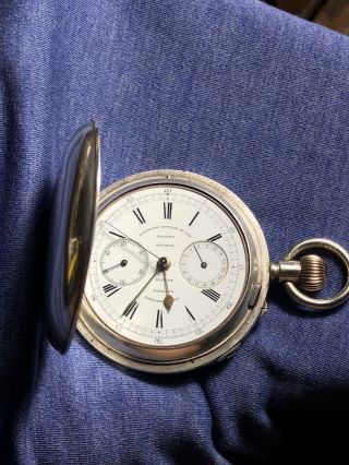 Extremely Rare 1890’s English Micrometer Chronograph In