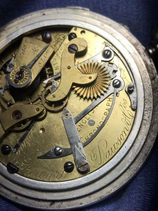 Extremely Rare 1890’s English Micrometer Chronograph In 4