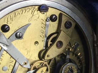 Extremely Rare 1890’s English Micrometer Chronograph In 8