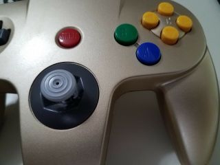 Official OEM Gold Controller Nintendo 64 N64 Rare Color 8