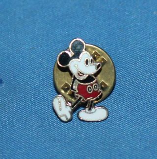 Rare Vintage Disney Mickey Mouse Pin 5/8 "