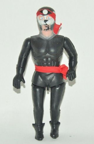Vintage Very Rare Toy Mexican Figure Bootleg Fighter Of Wrestling Octagon