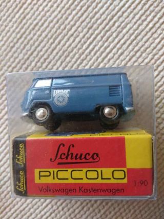 Rare Schuco Piccolo Vw Volkswagen Kastenwagen Davc
