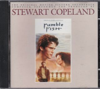 Rumble Fish - Rare Cd Soundtrack Stewart Copeland 1983