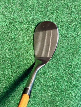 RARE Callaway Golf BILLET SERIES Entirely Milled 55 WEDGE Right HICKORY STICK 3