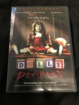 Dolly Dearest (dvd,  2005) Very Rare Oop Horror,  Haunted Doll,  Cult Classic