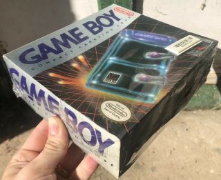 Rare Nos Vtg 1989 Nintendo Game Boy Compact Video System Case W/ Box