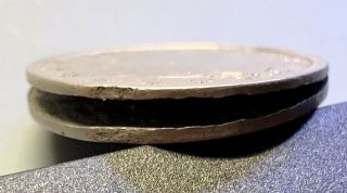 1905 Liberty Head Nickel - Major Error Huge Clamshell 90 Split Planchet Rare 4