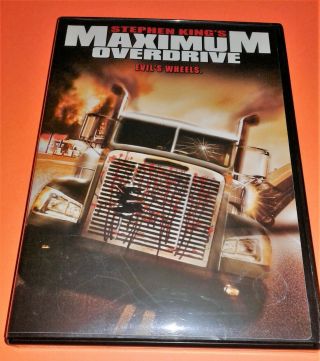 Maximum Overdrive (dvd,  2004),  With Fast Rare