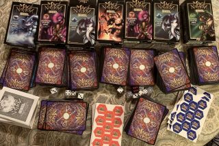 Magi Nation Duel Ccg Huge Over 2 Pounds Cards Starter Deck 35 Rare,  114 Uncommon