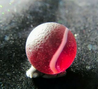 Sea Glass Sea Marble - RARE Merlot (Reddish Purple) England 2