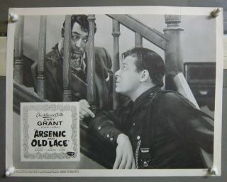 Zf96 Arsenic And Old Lace Cary Grant Frank Capra Rare Us Lobby Card