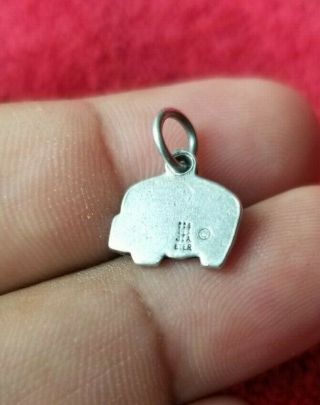 James Avery sterling silver 925 rare retired pig charm Pendant 3