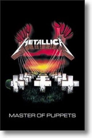 Metallica Poster Master Of Puppets Rare Hot 24x36 - Print Image Photo
