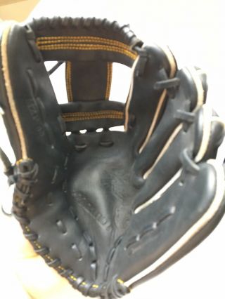 Rare 11.  5“ Mizuno Baseball Glove MVP Prime Pro Black Gold Right Hand 4