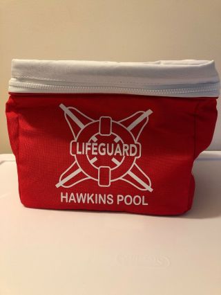 Rare Stranger Things Hawkins Pool Lifeguard Cooler