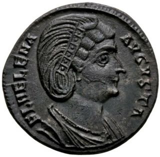 Helena (328 - 329 Ad) Rare Follis.  Antioch Iu 2461