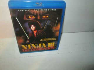 Ninja Iii - The Domination Rare Martial Arts Blu Ray & Dvd Combo Sho Kosugi 1984
