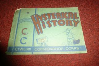Civilian Conservation Corps Rare Hysterical History 1934 - 35 Albany Mo Photos,