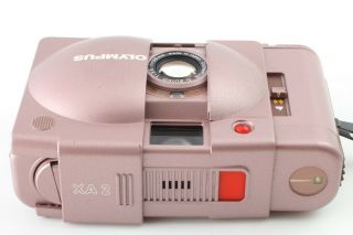 [RARE PINK EXC,  5] Olympus XA2 Point & Shoot Film Camera,  A11 Flash from Japan 6