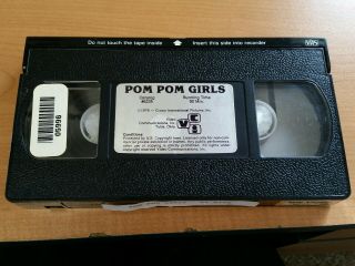 The Pom Pom Girls VHS rare VCI Command Performance Sex Comedy High School Antics 5