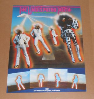 The Undisputed Truth Method Ot The Madness Poster Promo 19x25 (ufo) R&b Rare
