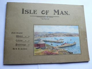 A.  R.  Quinton.  The Isle Of Man From Water Colour Paintings.  J.  Salmon.  Rare