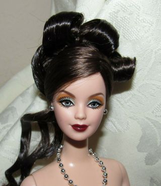 Nude Barbie Doll Rare Foreign Issue Indonesia Anniversary Princess Fancy Hair