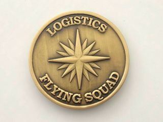 Rare Cia Central Intelligence Agency Lfs Logistics Flying Squad Challenge Coin