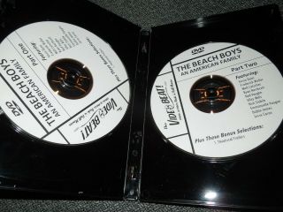 THE BEACH BOYS AN AMERICAN FAMILY,  2 DVD videos,  Rare 3