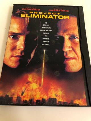 Project Eliminator - Dvd - Test Sample - Very Rare