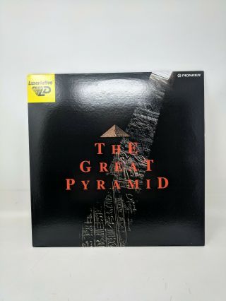 The Great Escape Pyramid Laseractive Mega Ld Laser Disc Sega Rare
