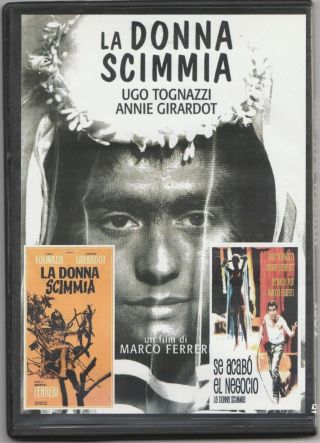 The Ape Woman / La Donna Scimmia 1964 (dvd) Ugo Tognazzi,  Annie Girardot Rare