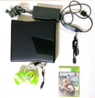 Microsoft Xbox 360 S 320gb Console System Complete W/ Game Rare