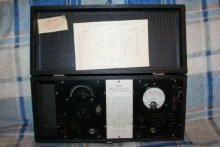 Vintage Triplett Radio Test Oscillator Model 321 Rare Tester Service 1934