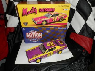 Marty Robbins 42 Marty Robbins 1974 Dodge Charger Action 1/24 Rare Cwc