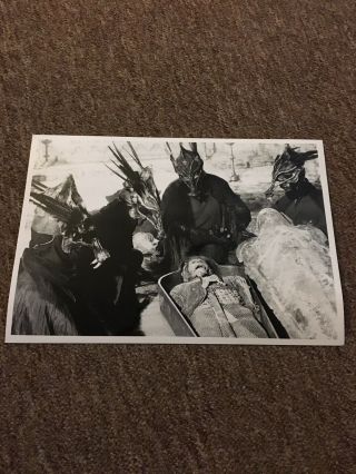 Robin Hood Of Sherwood - Rare Press Photo Of The Flying Demons