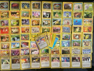 Near Complete Gym Heroes Set 81 Of 132 Pokemon Cards - Holos / Rares