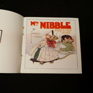 1910 MRS NIBBLE FIND A HOME Illustrated JIGSAW Lawson Wood SCARCE Rare 8