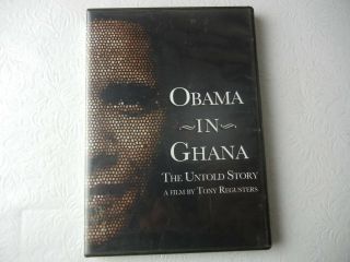 Obama In Ghana The Untold Story Dvd Rare