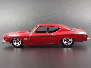 1969 Chevy Chevrolet Chevelle Rare 1:64 Scale Limited Diorama Diecast Model Car