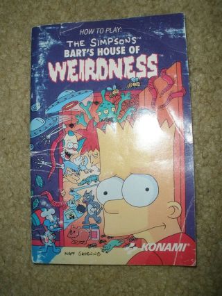 The Simpsons Bart ' s House of Weirdness DOS PC Game (VERY RARE) 7