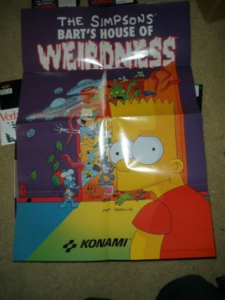 The Simpsons Bart ' s House of Weirdness DOS PC Game (VERY RARE) 8