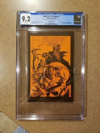 Wildcats Wildc.  A.  T.  S.  Trilogy Special Ashcan Edition 1 Cgc 9.  2 White Pages Rare
