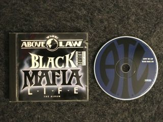 Above The Law Cd Album Black Mafia Life 1992 Ruthless Records 2pac Eazy - E Rare