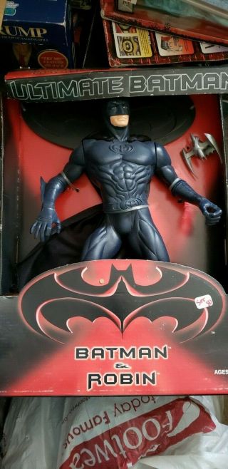 Batman & Robin 13 " Ultimate Batman And Robin Figure Rare 1997 Kenner Set Of 2