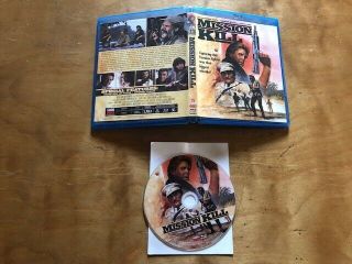 Mission Kill Blu - Ray Code Red Widescreen Hd Scan Action Classic Rare