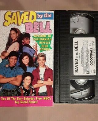 Rare Saved By The Bell Vhs Two Of The Best Episodes King Of The Hill Dancing To