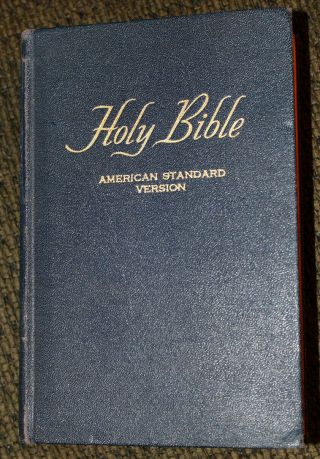 1944 American Standard Version Holy Bible Watchtower Pocket Jehovah Rare